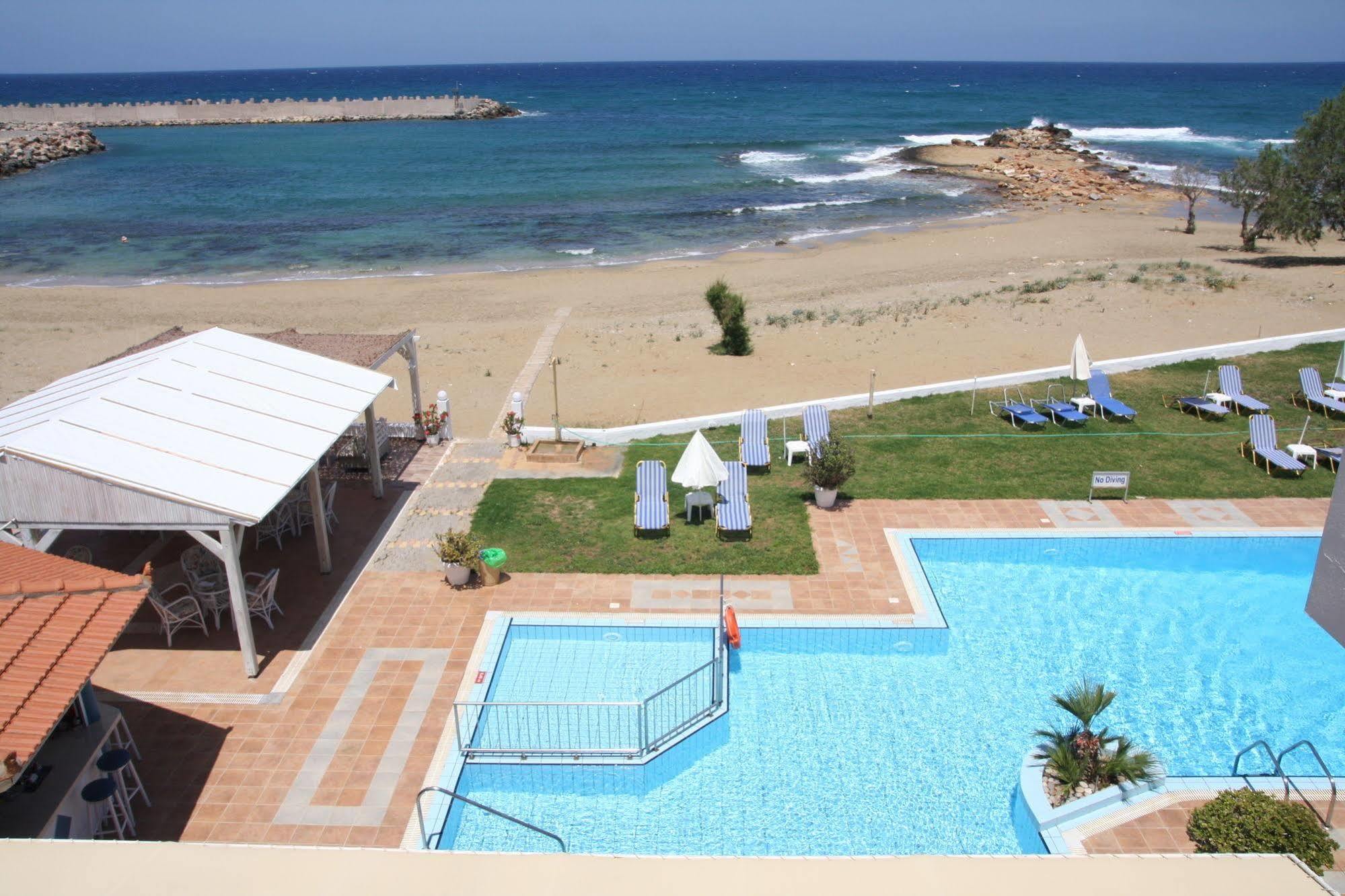 Silver Sun Studios & Apartments Малиа Экстерьер фото