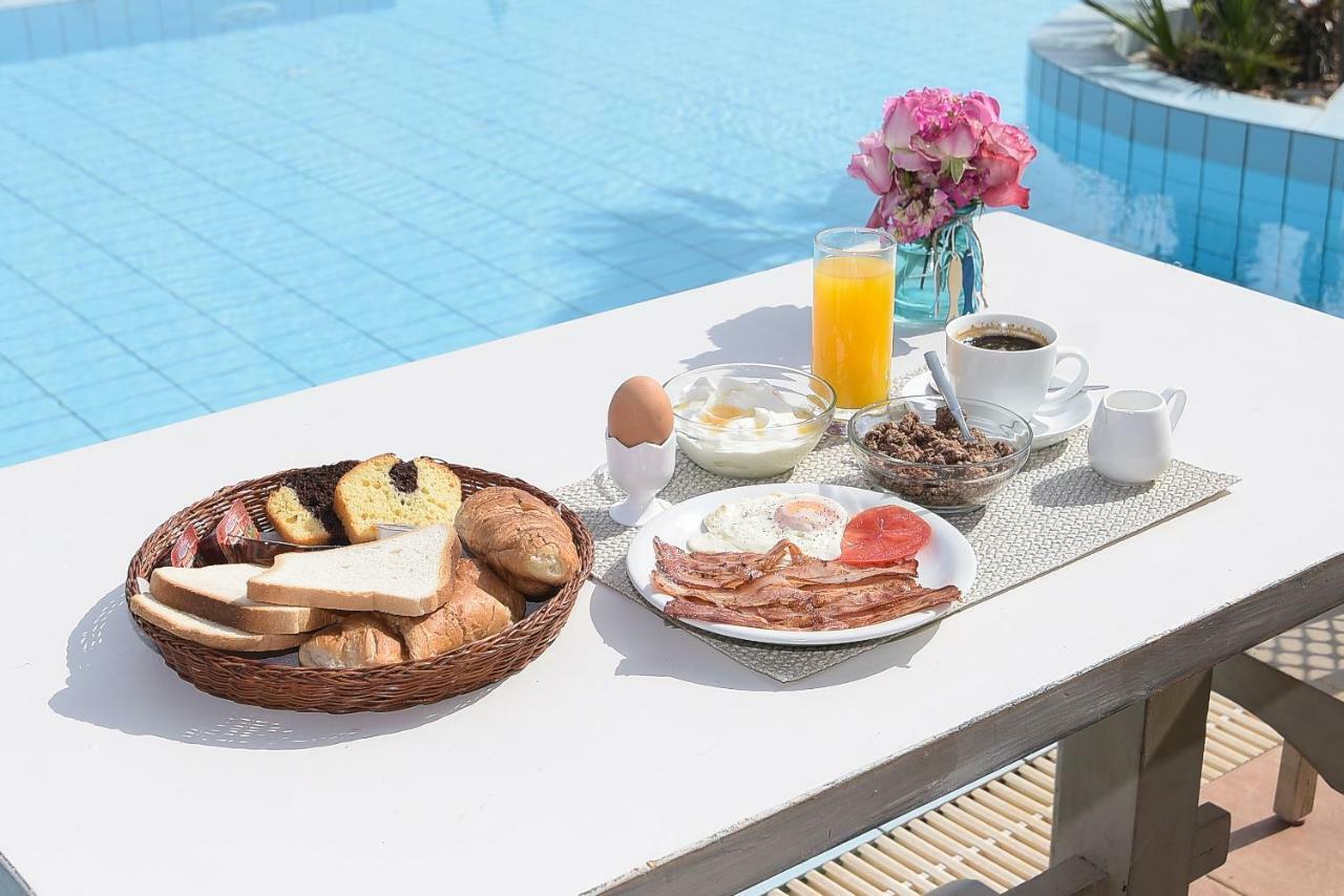 Silver Sun Studios & Apartments Малиа Экстерьер фото